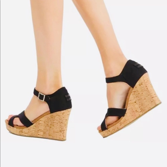 Toms Shoes - Toms Sienna Espadrille Wedges